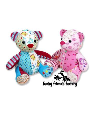 Funky Friends Factory Melody Memory Bear Sewing Pattern
