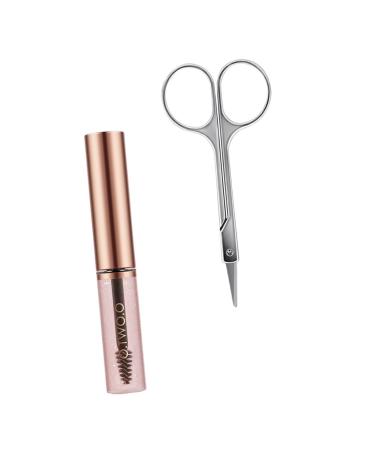 CANIGHT Eyebrow Shaping Liquid Clear Eyebrow Mascara Natural Eyebrow Makeup Brow Styling Gel Plastic