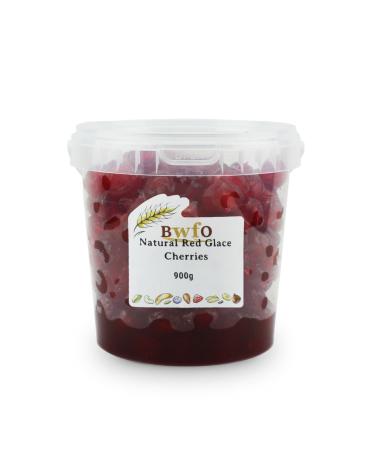 Glace Cherries Natural Colour - Red 900g