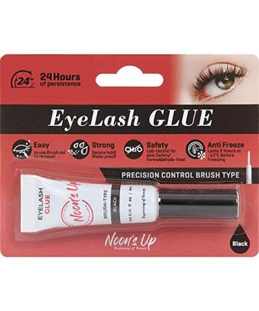 Lash Glue Waterproof 24-Hour Long-Lasting Super Strong Hold - 0.14oz (Black) - Buy Online on SooperMarket.com
