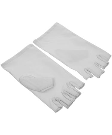 minkissy 3 Pairs Nail Gloves Nail Lamp Light Protection Glove Shield Gloves Fingerless Gloves Led Dry Lamp Gloves Reusable Gloves Nail Art Gloves Nail Gel Light Uv Miss Spandex - Buy Online on SooperMarket.com