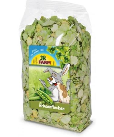 Jr Farm Pea Flakes Double Pack | Snack for Rodents & Dwarf Rabbits | 2 x 200g | Gentle Easy to Digest Rich in Vitamins A & C - Buy Online on SooperMarket.com