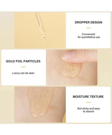 Ofanyia 24K Gold Serum for Face Moisturizing Anti Aging Facial Serum with Vitamin E Hyaluronic Acid & Retinol Smooth Fine Lines Wrinkles Tightening Firming Skin Face Serum 100ml (100ml) - Buy Online on SooperMarket.com