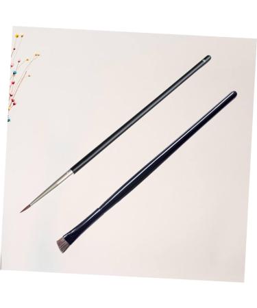 NOLITOY 2pcs Wooden Women Tool Eyeshadow Handle Cosmetics for Makeup Long Eyeliner Applicator - Buy Online on SooperMarket.com