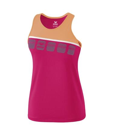 Erima Girls 5-c Tanktop Tanktop 128 Love Rose/Peach/White