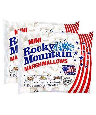 Rocky Mountain - Original Mini Marshmallows - 150g pack of 2 (2x150g)