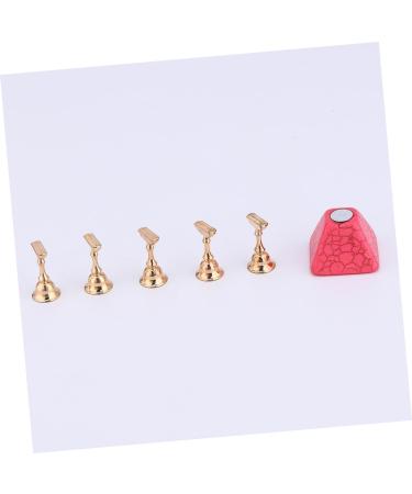 minkissy Nail Practice Nail Bracket Nail Tip Display Base Magnetic Nail Tip Stand Chessboard Finger Stand Fingernail Practice Stand Nail Art Display Stand Tool Stand Exercise Rack Manicure 1 - Buy Online on SooperMarket.com