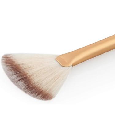 Makeup Brush Small Fan Shape Professional Powder Foundation Eyeshadow Blush Make Up Brush Cosmetics Tool 18.5 * 0.8 * 0.8CM Durable and Useful Durability and practicality - Buy Online on SooperMarket.com