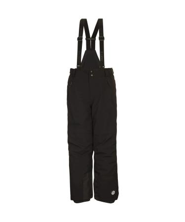 Killtec young ski pants functional pants with offset bib snow trap and edge protection Gauror JR waterproof breathable 164 00200-black
