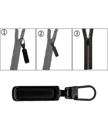 Premium Metal Zipper Pulls - 4 Pack Replacement Parts for Wallets Clothes Jeans & Luggage - Buy Online on SooperMarket.com