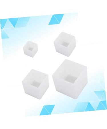 Anneome 4 Pcs Silicone Molds Diy Silicone Mold Resin Pendant Mold Resin Epoxy Mould Ornaments Crystal Epoxy - Buy Online on SooperMarket.com