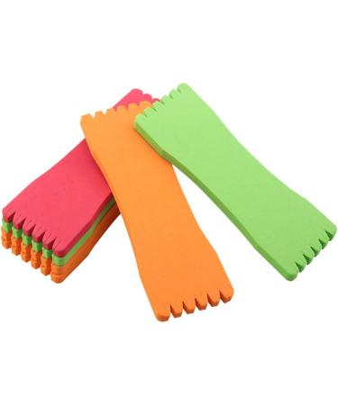 Toasis Fishing Leader Line Holder Foam Board - Pack of 10 Snelled Hook Keeper 6x14cm - Buy Online on SooperMarket.com