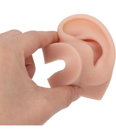 Flexible Silicone Ear Model 3 Colors, Waterproof & Realistic for Beauty Practice - Buy Online on SooperMarket.com
