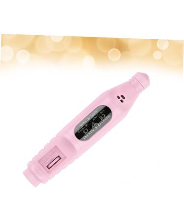 POPETPOP Electric Nail File Acrylic Nails Tools Portable Nail Drill Professional Acrylic Gel Tool Nail File Drill Nail Tools Power Tools Nail Polishing Machine for Nail Art Manicure 13.8*2.8cm Pink - Buy Online on SooperMarket.com