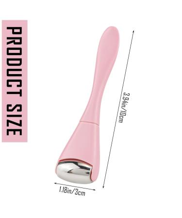 Mini Ice Roller Facial Massage Tool - Pink Eye Roller for Puffiness Relief & Skin Care - Buy Online on SooperMarket.com