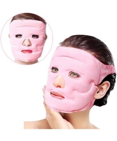 Professional Gel Bead Magnetic Stone Ice Face Cover | Elastic Gel Face Mask for Cooling & Comfort | International Shipping - Buy Online on SooperMarket.com