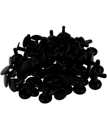 Springfield Leather Company Black Medium Double Cap Rivets 100pk - Unisex - Buy Online on SooperMarket.com
