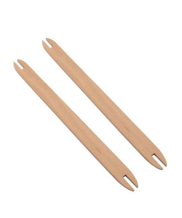 2 Pcs Wooden Weaving Shuttle Wood Weaving Stick Shuttle for Knitted Crafts