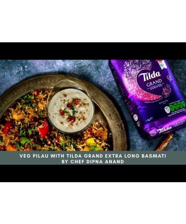 Tilda Grand White Rice 10kg | Extra-Long Basmati Rice | Premium Quality | Aromatic Delight | Hygienic Packaging - Buy Online on SooperMarket.com