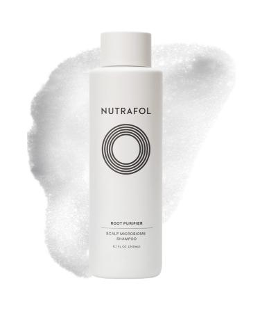 Nutrafol Shampoo  Cleanse and Hydrate Hair and Scalp  Improves Hair Volume  Strength and Texture  Physician-formulated for Thinning Hair  Color Safe  Sulfate free - 8.1 Fl Oz Bottle