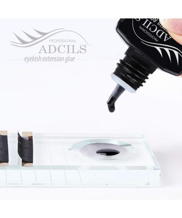 ADCILS Eyelash Extension Glue 5g - Quick Drying Black Adhesive 7 Weeks Retention Made in Korea - Ideal for Professional Technicians - Buy Online on SooperMarket.com