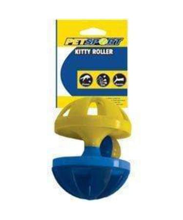 PetSport Kitty Roller Cat Toy, 3.5 Inch, Assorted Colors Single