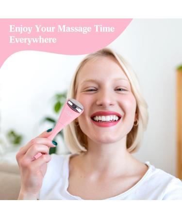 Hilph Facial Roller Beauty Massager - Enhance Eye Cream Absorption & Reduce Fine Lines - Pink - Buy Online on SooperMarket.com