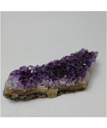 Collection Natural Amethyst Crystal Quartz Drusy Geode Cluster Healing Stones Decoration Ornament Purple Feng Shui Stone (Size : 45-60g) - Buy Online on SooperMarket.com