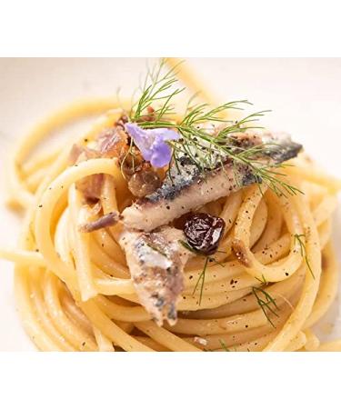 Scalia Anchovy Fillets in Extra Virgin Olive Oil | Authentic Sicilian Anchovies 240g - Buy Online on SooperMarket.com