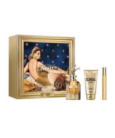 Jean Paul Gaultier Scandal Absolu Parfum Concentre Gift Set (EDP 2.7 fl. oz + Body Lotion 2.5 fl. oz + EDP Mini 0.34 fl. oz)