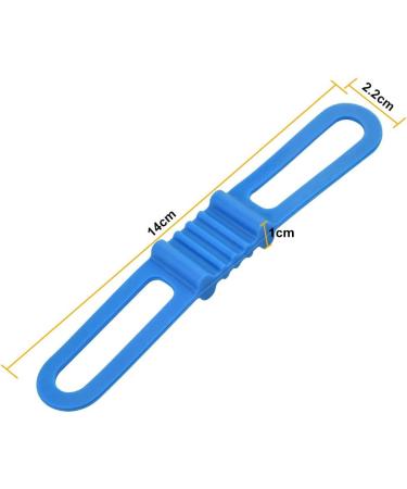 Buy Lytivagen 8-Piece Bike Silicone Band Set Elastic Flashlight & Bottle Holder for Bicycle Handlebars - Buy Online on SooperMarket.com