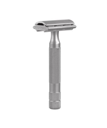 Rockwell 6S Adjustable Safety Razor - Premium Stainless Steel Grey | 1 Piece Pack for Perfect Shaving Experience - Buy Online on SooperMarket.com