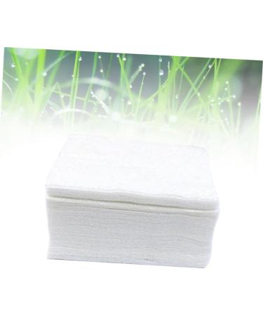 DOITOOL 100pcs Cotton Nail Polish Remover Pads - Comfortable Thin Makeup Rounds for Baby Skin Care & Easy Removal | White Boxed Quality - Buy Online on SooperMarket.com