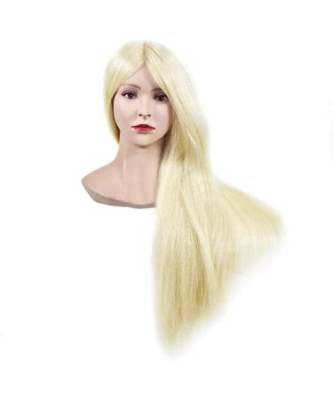 Adjustable Tailor Puppet Head for Salon Training Female Hair Braiding & Makeup Dummy for Hairdressers - Buy Online on SooperMarket.com