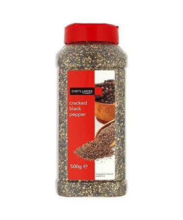 Chef's Larder Cracked Black Pepper 500g