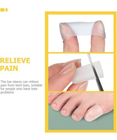 10pcs Hammer Toe Straightener & Protector Set - Toe Protectors, Cushions, Separators, Caps & Guards for Pinky Toe - Toe Covers for Comfort & Support - Buy Online on SooperMarket.com