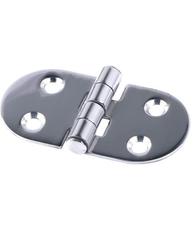 Stainless Steel Mirror Polished Boat Hinges 2 Pack - Butterfly Shaped Cabinet & Door Hinges 3 x 1.5 - Buy Online on SooperMarket.com