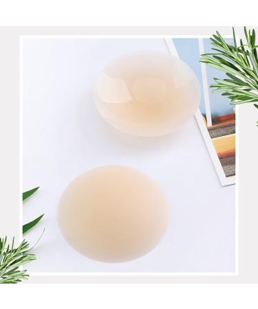 Shop Lightweight Breast Silicone Pasties - Backless Breathable Non-Adhesive Nipple Covers in Beige for Women - Buy Online on SooperMarket.com