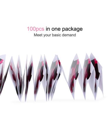Rotekt 100pcs Nail Forms for Nail Extension - UV Builder Gel Paper Tray & Nail Art Accessories for Perfect Nails | International Shipping Available - Buy Online on SooperMarket.com