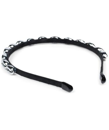 Buy styleBREAKER Silver Shell Headband for Women | Maritime Hairband 04027012 - International Shipping Available - Buy Online on SooperMarket.com