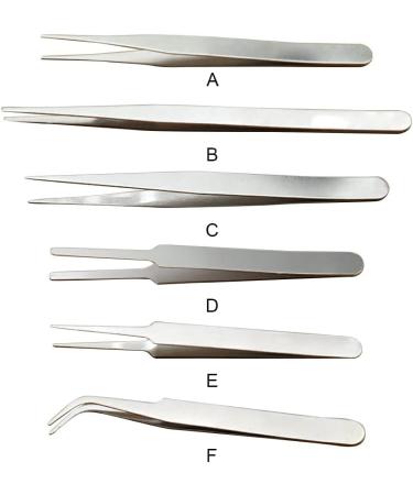 Dajidafu Eyelash Tweezers Stainless Steel High Precision Anti-static Curved Eyebrow Nipper Lash Supplies Eyewinker Extension Tools 10 - Buy Online on SooperMarket.com