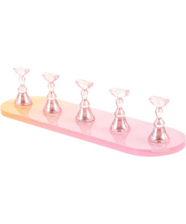 minkissy Creative Nail Stands 3 Sets Nail Practice Holder Beauty Nail Holders Acrylic Trays for Display Training Nail Racks Nail Holder Nail Decor Exercise Rack Plastic and Silver - Buy Online on SooperMarket.com