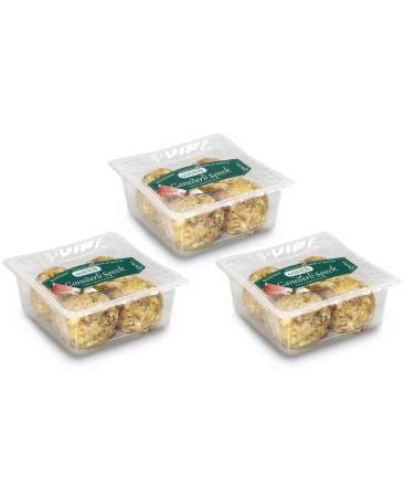 Gustos - 3 packs of gustos bacon dumplings each 4 pieces.Made according to the traditional recipe of the South Tyrolean families delicious and quickly prepared.With smoked bacon.