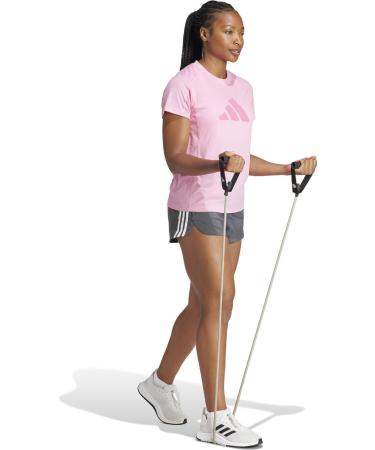 Buy adidas Women's Train Essentials Big Performance Logo T-Shirt in Bliss Pink/Pink Fusion - Top Quality Training Tee for Fitness and Style - Buy Online on SooperMarket.com