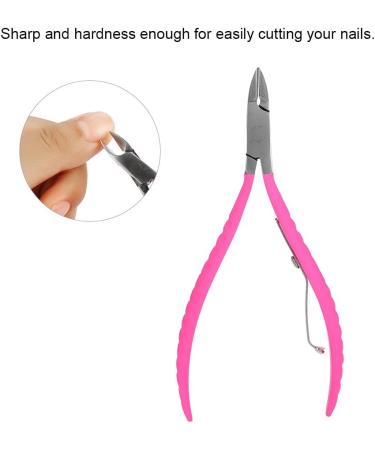 Professional Stainless Steel Cuticle Nipper for Manicures - Dead Skin Scissors Nail Art Tool - Buy Online on SooperMarket.com