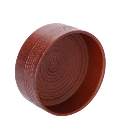 Premium Wood Shaving Bowl for Men | Round Manual Shaving Cup for Razor Foam | Ideal Men's Grooming Tool - Buy Online on SooperMarket.com