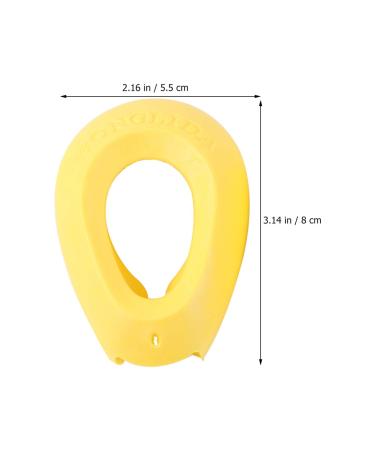 2 Pairs Silicone Hair Dye Ear Covers - Waterproof Earmuffs for Salon, Bathing, Shower & Spa - Random Color Yellow - Buy Online on SooperMarket.com