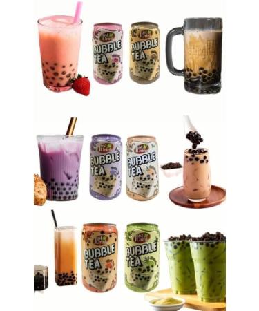 BUBBLE TEA Strawberry Flavour 315ml (Just Drink) (Pack Of 3) Delicious Tasty And Twisty Treat Gift Hamper For Christmas Birthday Easter Gift - Buy Online on SooperMarket.com