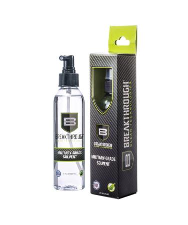 Breakthrough Clean Military-Grade Gun Cleaning Solvent - Various Size Options - Gun Cleaner Spray Bottle - Gun Bore Cleaner and Degreaser - Automotive Oil and Grease Remover 6-Ounce
