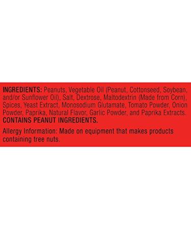 Munchies Flamin' Hot Peanuts - 16 oz (4 Canisters) | Spicy & Crunchy Snack - Buy Online on SooperMarket.com